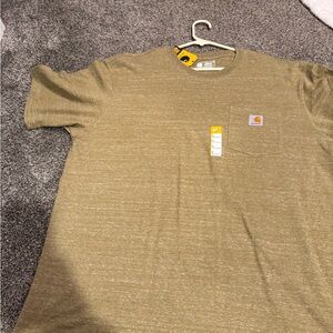 Carhartt Men's Olive Short Sleeve Pocket Tee